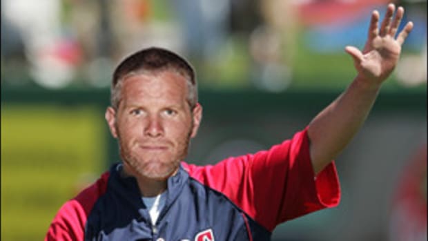 Favre Announces Return... To Baseball!